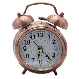 12 Bulk Alarm Clock With Stereoscopic Dial Battery Operated Loud Alarm Clock