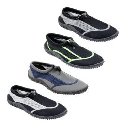 48 Units of Men's Water Shoes - Men's Aqua Socks