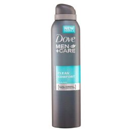 24 Pieces Dove Spray 250ml Men Clean Comfort - Deodorant