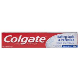 24 Wholesale Colgate Toothpaste 8z Baking Soda Peroxide Whitening