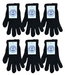 Yacht & Smith Unisex Black Magic Gloves