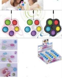 24 Wholesale Push Pop Spinner Fidget Toy Pentagon