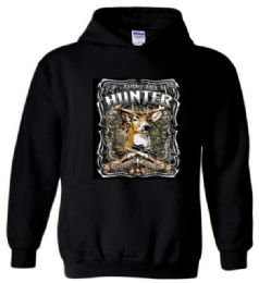 12 Pieces Black Color Hoody American Hunter - Mens Sweat Shirt
