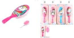 96 Pieces Unicorn Style Kids Hair Brush - Hair Brushes & Combs