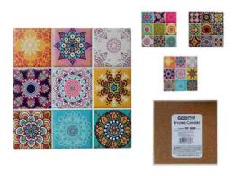 72 Pieces Printed Coaster Square - Coasters & Trivets