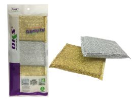 120 Pieces 3pc Scouring Sponges - Scouring Pads & Sponges