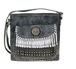 3 Pieces Montana West Concho/fringe Collection Messenger Bag - Wallets & Handbags
