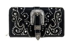 5 Wholesale Montana West Buckle Collection Wallet