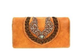 5 Pieces Montana West Embroidered Collection Wallet - Wallets & Handbags