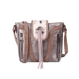 3 Wholesale Montana West HaiR-On Cowhide Collection Concealed Carry Crossbody