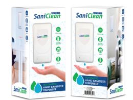 4 Pieces Wall Mounted Hand Sanitizer Dispenser - Refillable - Non Touch - Automatic - Fits 1000 ml of Liquid - Uses 4 C Batteries Not Included - Hand Sanitizer