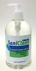20 Bulk SaniClean Antibacterial Liquid Hand Soap