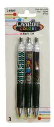 48 Wholesale Retractable Ball Point Pens
