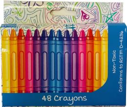 48 Pieces Crayons - 48Ct - Crayon
