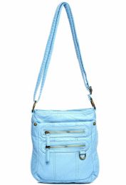 5 Wholesale The Classical Three Way Wristlet Crossbody In Serenity Blue