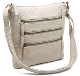 5 Wholesale The Camile Three Zip Crossbody In Taupe