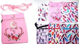 120 Wholesale Little Feather Sling Purse For Kids