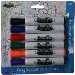 48 Pieces Dry Erase Markers 6ct - Dry erase