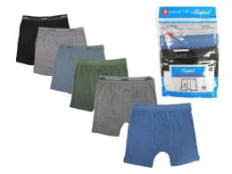 36 Pieces Boy's Cotton Boxer Briefs Size S - Boys Underwear