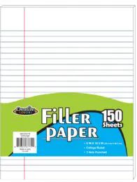 36 Pieces Filler Paper - 10.5 X 8 Inch - 150 Sheets - College Ruled - Paper
