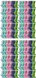 120 Pairs Yacht & Smith Slouch Socks For Women, Assorted Nature Colors, Sock Size 9-11 - Womens Crew Sock