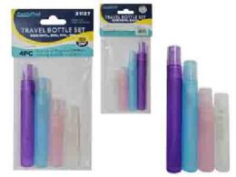 96 Pieces Travel Bottle 4pc - Travel & Luggage Items