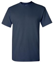 24 Wholesale First Quality Gildan Navy T Shirts Extra Large