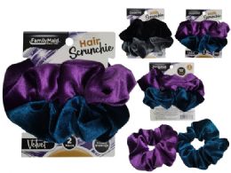 288 Pieces Velvet Hair Ties - PonyTail Holders