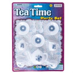 24 Pieces Tea Time Play Set - 12 Piece Set - Girls Toys