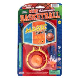 36 Wholesale Mini Champion Basketball Game - 2 Piece Set