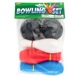 24 Wholesale Bowling Game - 8 Piece Set