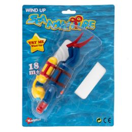 12 Pieces WinD-Up Sea Adventure Diver - Summer Toys