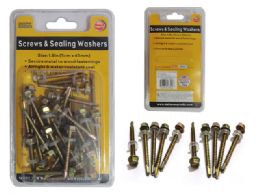 96 Pieces 150g Screws And Sealing Washers - Drills and Bits