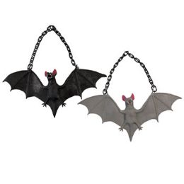 24 Pieces Bat Black Or Grey Hanging w/ - Baby Accessories