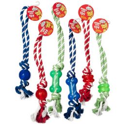 84 Wholesale Dog Toy Rope/rubber Tug Chews