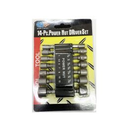 96 Pieces 14pc Power Nut Drive Set - Tool Sets