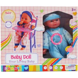 6 Wholesale Baby Doll With Sound And Crib