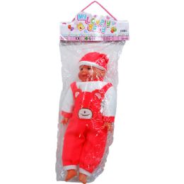 12 Wholesale Soft Baby Doll In Poly Bag