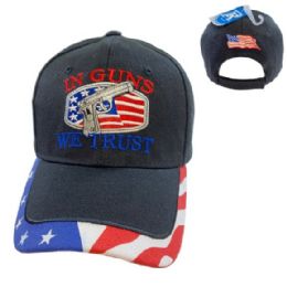 24 Wholesale In Guns We Trust Hat
