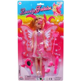 36 Wholesale Fairy Doll With Accessories