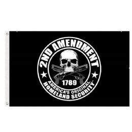 24 of 2nd Amend Flag Black America's Original Homeland Security