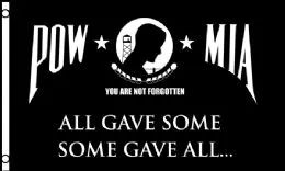 24 of Pow/mia Flag You Are Not Forgotten