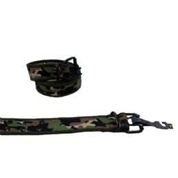 24 Pieces Belt Canvas Belt With Holes All Sizes Camo - Belts