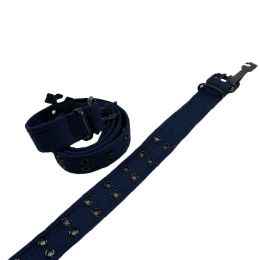 24 of Belt Canvas Belt With Holes All Sizes Navy