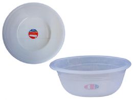 24 Units of Basin - Plastic Bowls and Plates