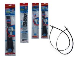 72 of 20pc Cable Ties, Black, White