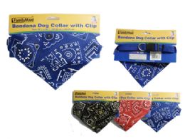 144 Wholesale Bandana Dog Collar