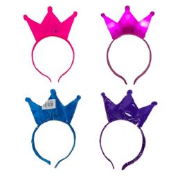 60 Wholesale Light Up Rhinestone Crown