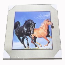 12 Pieces Horses Running On Canvas - Wall Decor