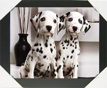 12 Pieces Dalmatian Puppies Wall Art Decor Ready To Hang - Wall Decor